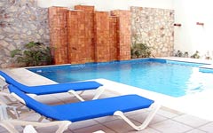 Piscina dell´Hotel Lopez - Campeche