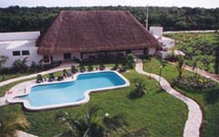 Piscina dell´Hotel Villa Tulum - Tulum